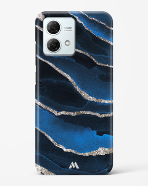 Shimmering Sands Blue Marble Hard Case Phone Cover (Motorola)
