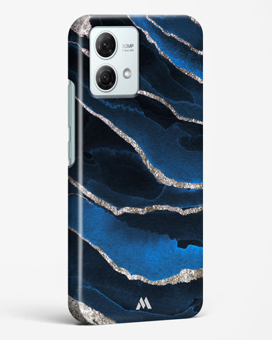 Shimmering Sands Blue Marble Hard Case Phone Cover (Motorola)