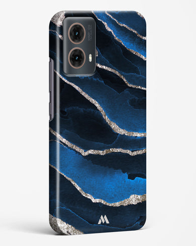Shimmering Sands Blue Marble Hard Case Phone Cover (Motorola)