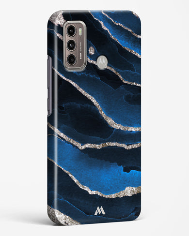 Shimmering Sands Blue Marble Hard Case Phone Cover (Motorola)
