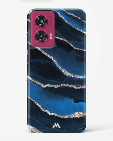 Shimmering Sands Blue Marble Hard Case Phone Cover (Motorola)