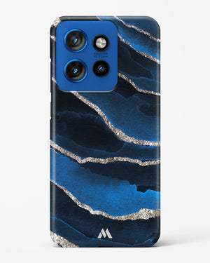 Shimmering Sands Blue Marble Hard Case Phone Cover (Motorola)