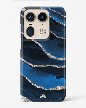 Shimmering Sands Blue Marble Hard Case Phone Cover (Motorola)
