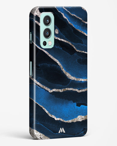 Shimmering Sands Blue Marble Hard Case Phone Cover-(OnePlus)