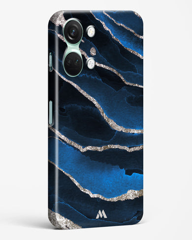 Shimmering Sands Blue Marble Hard Case Phone Cover-(OnePlus)