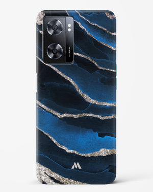 Shimmering Sands Blue Marble Hard Case Phone Cover-(Oppo)