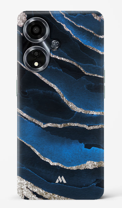 Shimmering Sands Blue Marble Hard Case Phone Cover (Oppo)