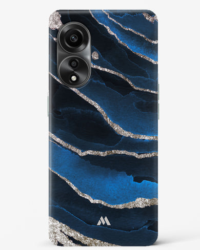 Shimmering Sands Blue Marble Hard Case Phone Cover (Oppo)
