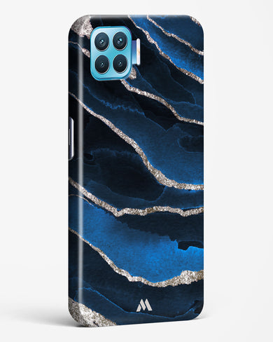 Shimmering Sands Blue Marble Hard Case Phone Cover-(Oppo)