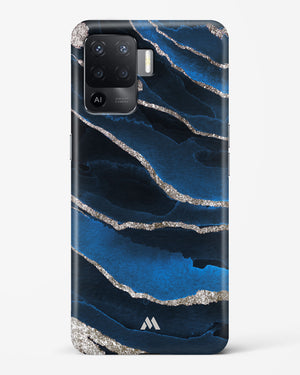 Shimmering Sands Blue Marble Hard Case Phone Cover-(Oppo)