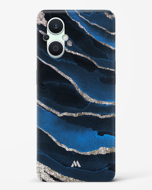 Shimmering Sands Blue Marble Hard Case Phone Cover-(Oppo)