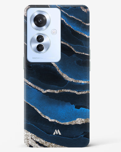 Shimmering Sands Blue Marble Hard Case Phone Cover (Oppo)