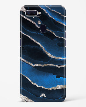 Shimmering Sands Blue Marble Hard Case Phone Cover-(Oppo)