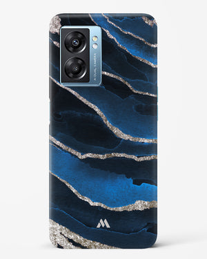 Shimmering Sands Blue Marble Hard Case Phone Cover-(Oppo)