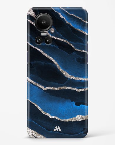 Shimmering Sands Blue Marble Hard Case Phone Cover-(Oppo)