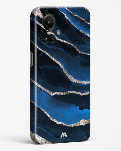 Shimmering Sands Blue Marble Hard Case Phone Cover-(Oppo)