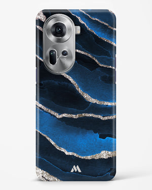 Shimmering Sands Blue Marble Hard Case Phone Cover (Oppo)