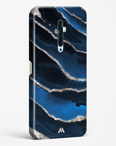 Shimmering Sands Blue Marble Hard Case Phone Cover-(Oppo)