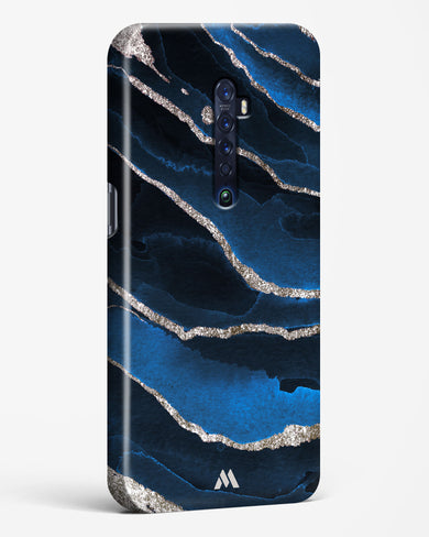 Shimmering Sands Blue Marble Hard Case Phone Cover-(Oppo)