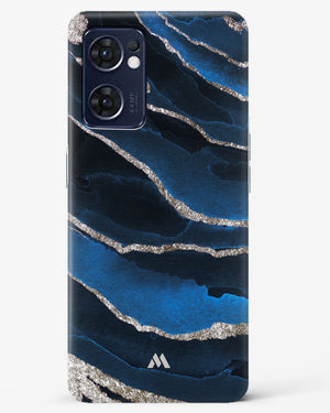 Shimmering Sands Blue Marble Hard Case Phone Cover (Oppo)