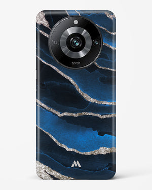 Shimmering Sands Blue Marble Hard Case Phone Cover (Realme)