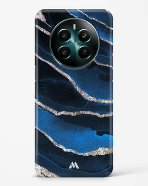 Shimmering Sands Blue Marble Hard Case Phone Cover (Realme)