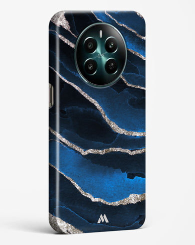Shimmering Sands Blue Marble Hard Case Phone Cover (Realme)