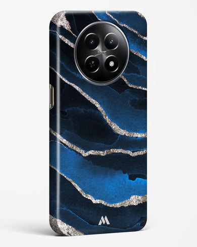 Shimmering Sands Blue Marble Hard Case Phone Cover (Realme)