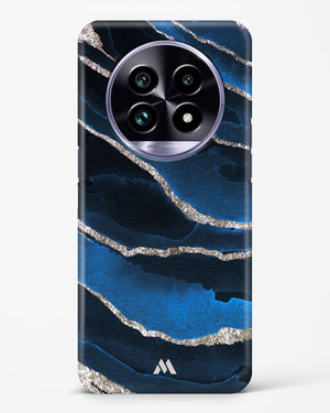 Shimmering Sands Blue Marble Hard Case Phone Cover (Realme)