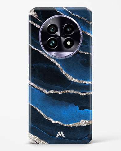 Shimmering Sands Blue Marble Hard Case Phone Cover (Realme)
