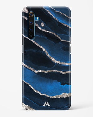 Shimmering Sands Blue Marble Hard Case Phone Cover (Realme)
