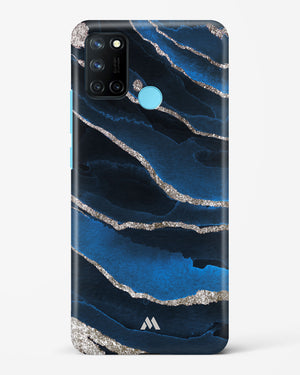 Shimmering Sands Blue Marble Hard Case Phone Cover (Realme)