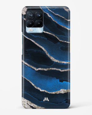 Shimmering Sands Blue Marble Hard Case Phone Cover (Realme)