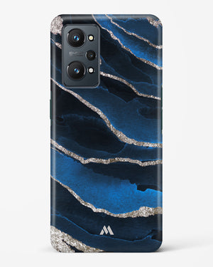 Shimmering Sands Blue Marble Hard Case Phone Cover (Realme)