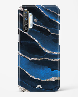 Shimmering Sands Blue Marble Hard Case Phone Cover (Realme)