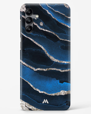 Shimmering Sands Blue Marble Hard Case Phone Cover (Samsung)