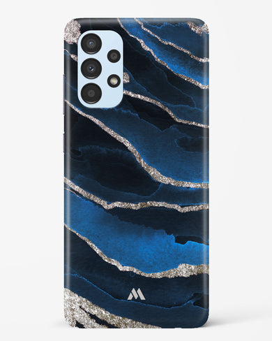 Shimmering Sands Blue Marble Hard Case Phone Cover (Samsung)