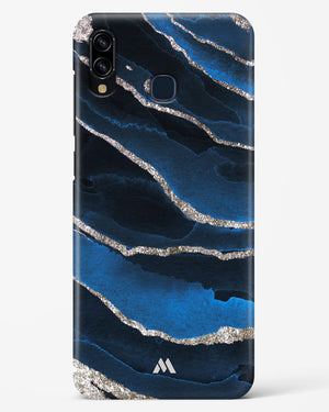 Shimmering Sands Blue Marble Hard Case Phone Cover-(Samsung)