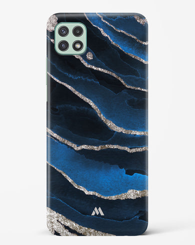 Shimmering Sands Blue Marble Hard Case Phone Cover-(Samsung)