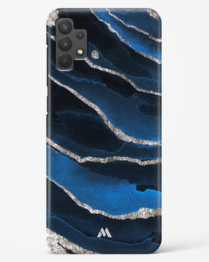 Shimmering Sands Blue Marble Hard Case Phone Cover (Samsung)