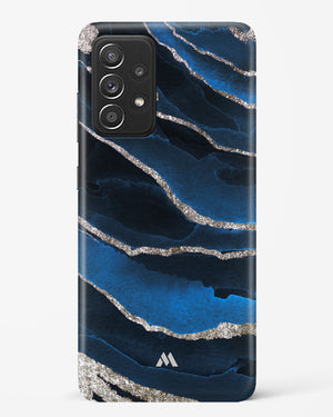 Shimmering Sands Blue Marble Hard Case Phone Cover (Samsung)