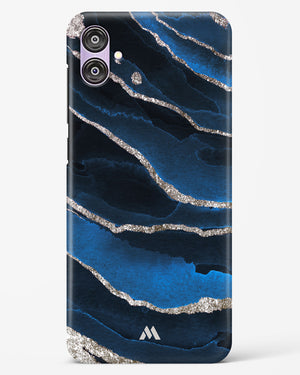 Shimmering Sands Blue Marble Hard Case Phone Cover-(Samsung)