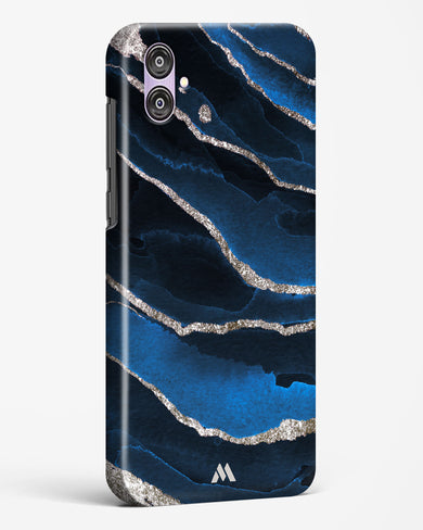 Shimmering Sands Blue Marble Hard Case Phone Cover-(Samsung)