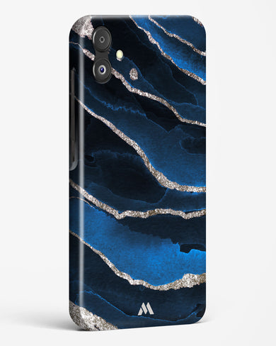 Shimmering Sands Blue Marble Hard Case Phone Cover-(Samsung)