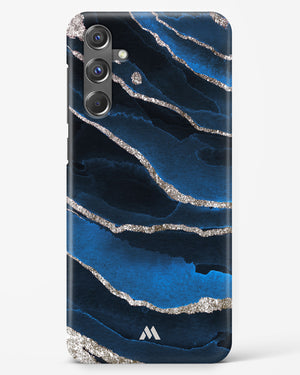 Shimmering Sands Blue Marble Hard Case Phone Cover (Samsung)