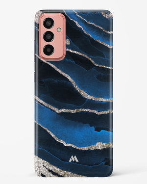 Shimmering Sands Blue Marble Hard Case Phone Cover (Samsung)