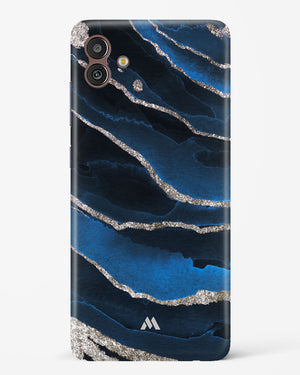 Shimmering Sands Blue Marble Hard Case Phone Cover-(Samsung)