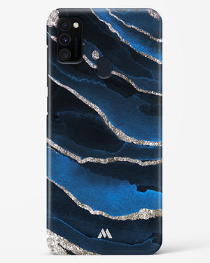 Shimmering Sands Blue Marble Hard Case Phone Cover (Samsung)