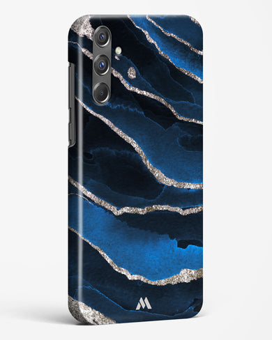 Shimmering Sands Blue Marble Hard Case Phone Cover (Samsung)