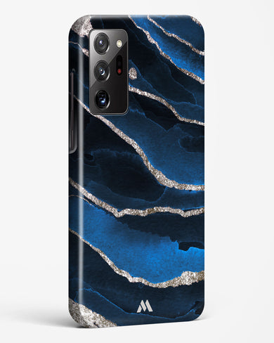 Shimmering Sands Blue Marble Hard Case Phone Cover (Samsung)